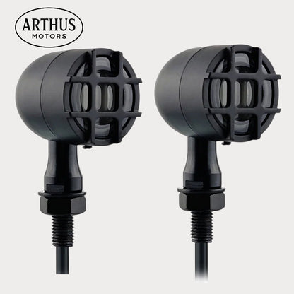 Gros clignotants moto - ø3,5cm - Scrambler et bobber – moto Universel personnalisée Arthus Motors