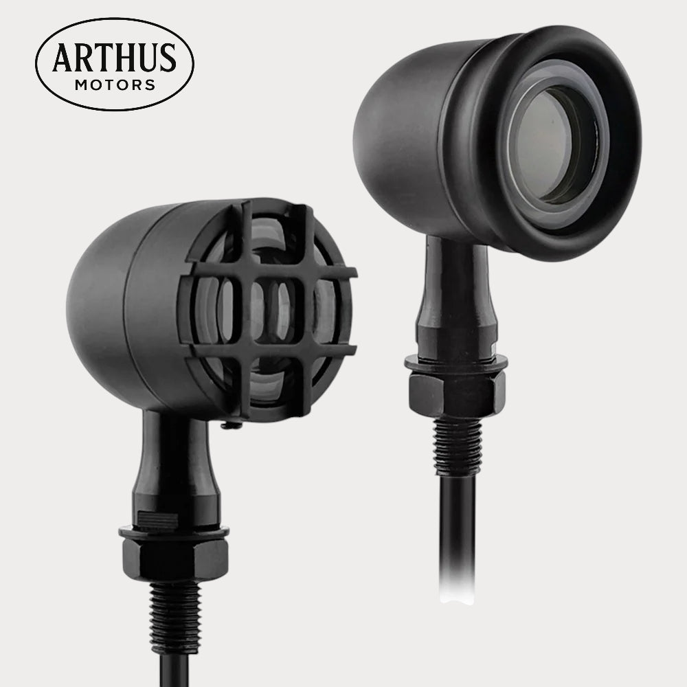 Gros clignotants moto - ø3,5cm - Scrambler et bobber – moto Universel personnalisée Arthus Motors
