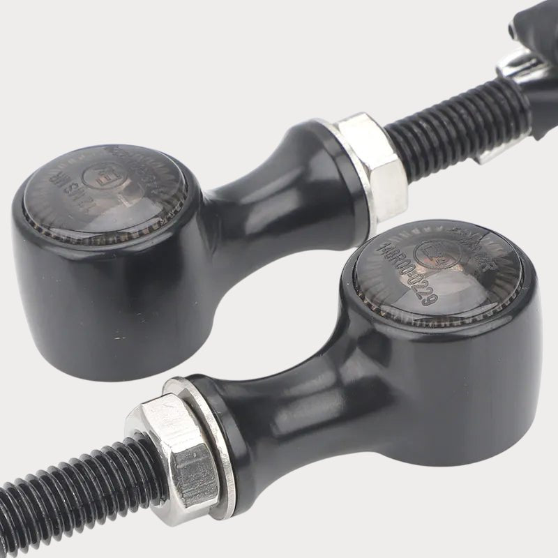 Mini Clignotants moto LED | UltraCompact – moto Universel personnalisée Arthus Motors