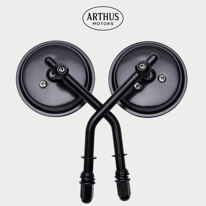 Rétroviseur rond pour moto Cafe Racer ø8mm – moto Universel personnalisée Arthus Motors