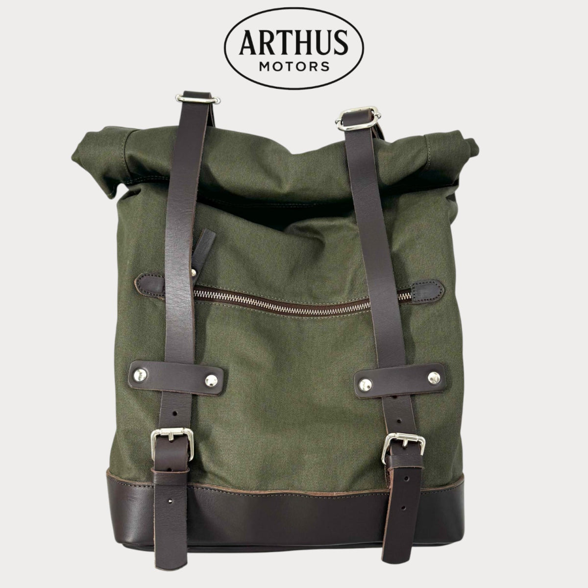 Sacoche latérale moto en toile 20 L - Click - Fix verrouillable à clé. – moto Universel personnalisée Arthus Motors