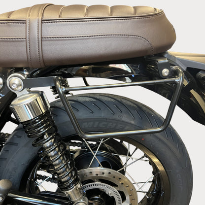 Support sacoche latérale moto - Kick Fix – moto Universel personnalisée Arthus Motors