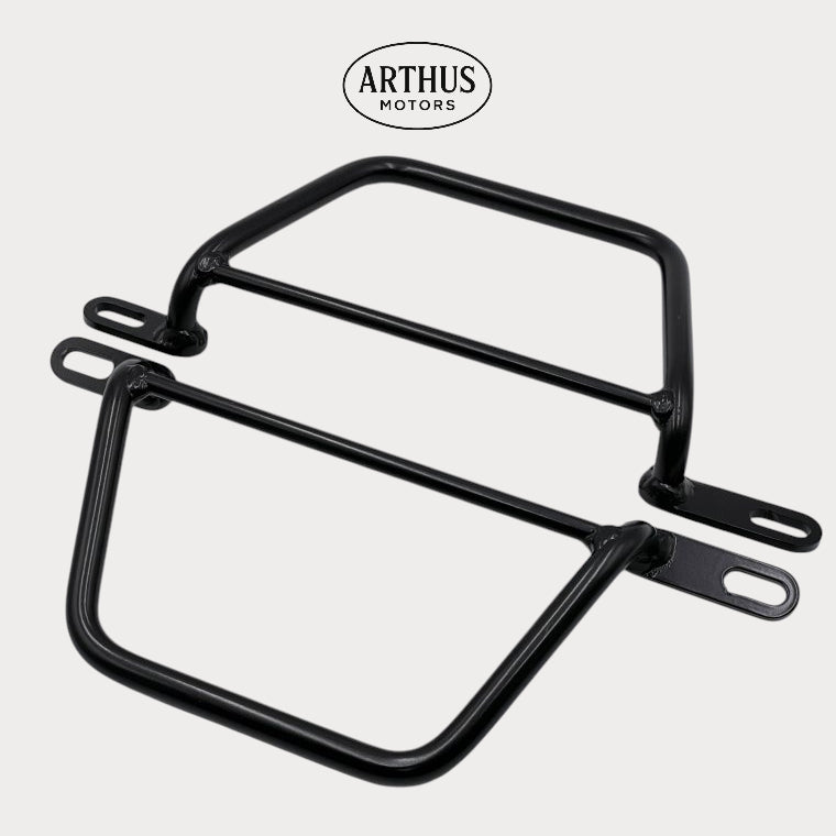 Support sacoche latérale moto - Kick Fix – moto Universel personnalisée Arthus Motors