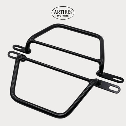 Support sacoche latérale moto - Kick Fix – moto Universel personnalisée Arthus Motors