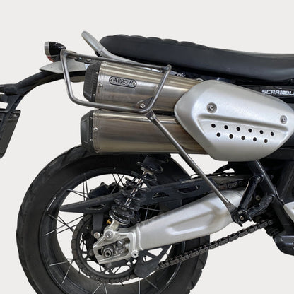 Support sacoche latérale moto - Kick Fix – moto Universel personnalisée Arthus Motors