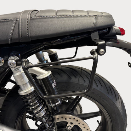 Support sacoche latérale moto - Kick Fix – moto Universel personnalisée Arthus Motors